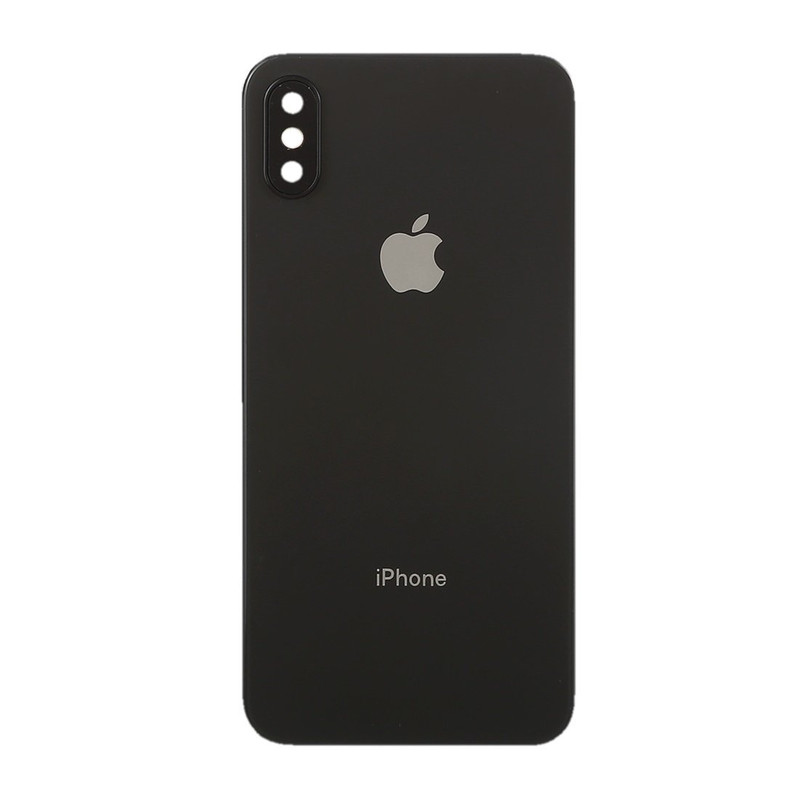 BACK COVER IPHONE XS BLACK | درب پشت آیفون XS مشکی